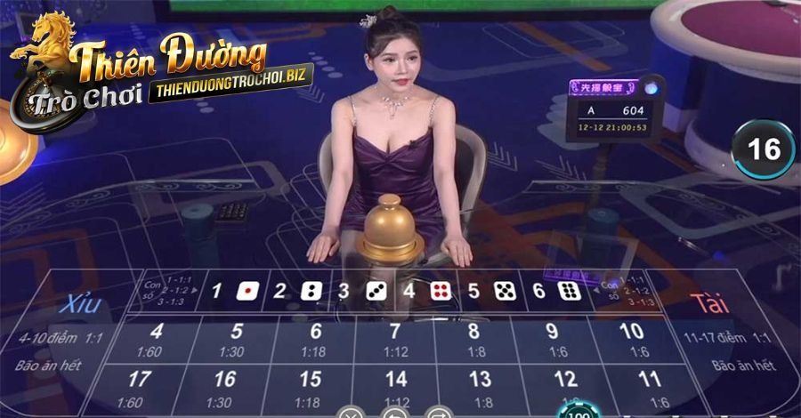 Chơi game siêu hot cùng Dealer xinh đẹp tại Livestream 