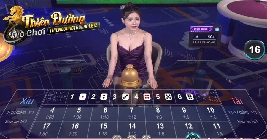 Phiên Live hấp dẫn cùng Dealer xinh đẹp 