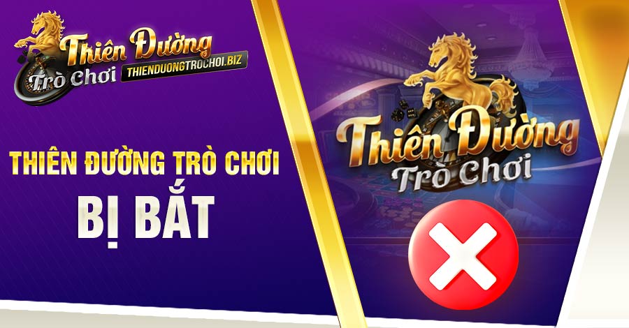 Thiên Đường Trò Chơi bị bắt