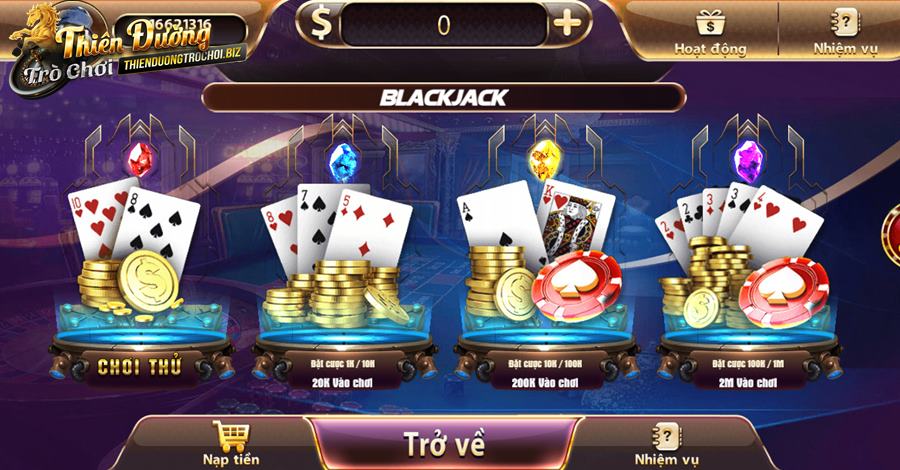 Hướng dẫn tham gia Thiên Đường Trò Chơi casino